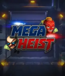 Enter the exciting world of the Mega Heist game by Relax Gaming, showcasing mischievous characters ready to execute a big score. This image captures the excitement of the heist with its dynamic logo and an ominous vault backdrop. Perfect for those who enjoy adventure-themed slots, delivering a captivating adventure. 