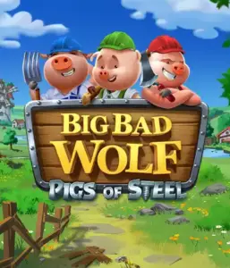 Dive into the action-packed twist of Big Bad Wolf: Pigs of Steel by Quickspin, highlighting innovative visuals with a futuristic take on the timeless fairy tale. Experience the three little pigs and the big bad wolf in a new light, featuring neon lights, steel constructions, and futuristic gadgets. Ideal for players interested in sci-fi slots with exciting gameplay mechanics and high win potential.